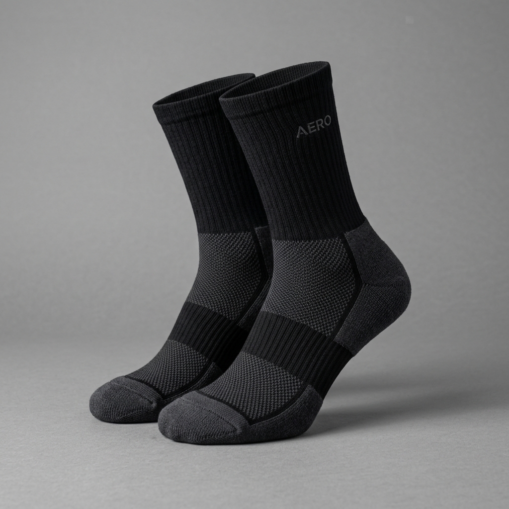 Peak Cushion Crew Socks - image 1